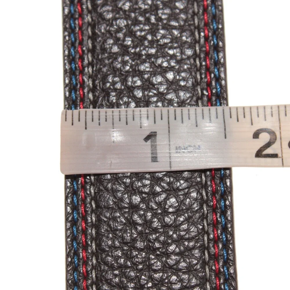 Leyva NWT Classic Belt Size 110 (US 42) in Brown Pebbled Leather Made in Spain